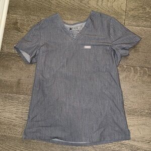 FIGS Graphite scrub top XXS
